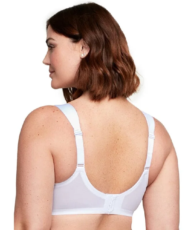 Glamorise Magiclift Seamless Support Wire-Free T-Shirt Bra - White