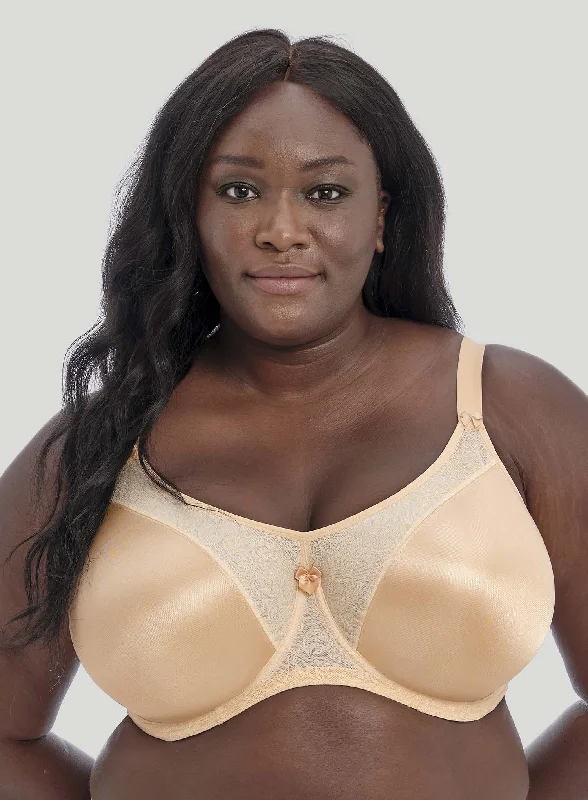 Goddess: Yvette Underwired Moulded Bra Sand