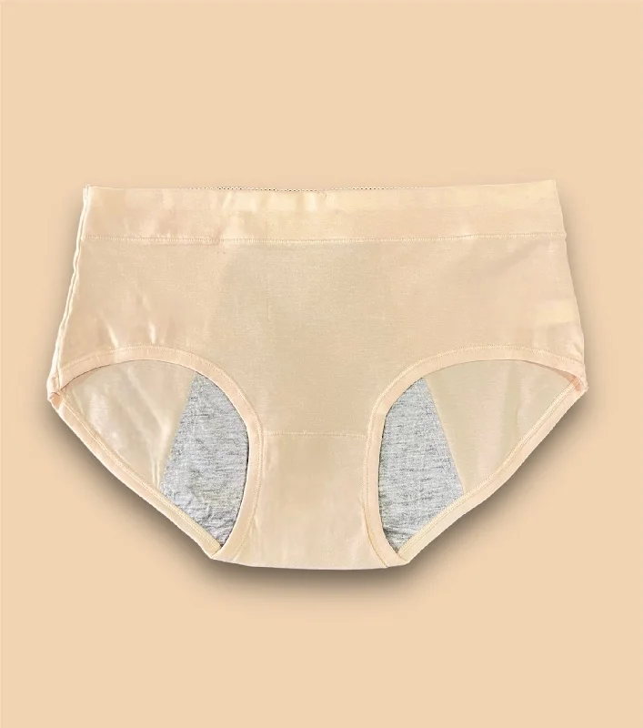 Grey Leak Proof Layered Period Underwear