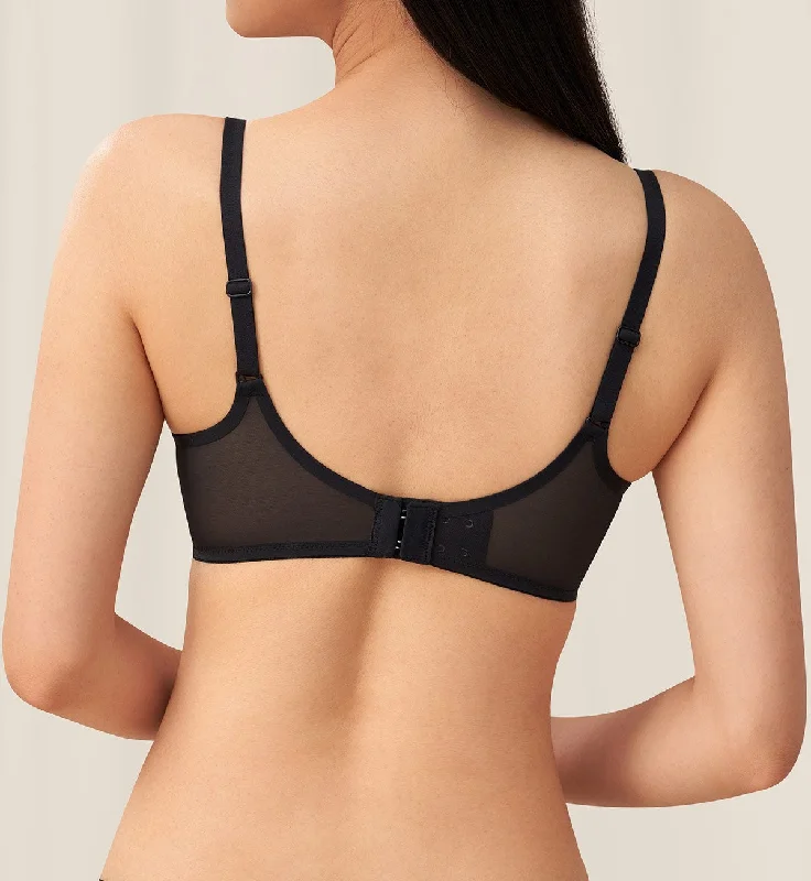 INVISIBLE INSIDE-OUT WIREFREE PLUNGE BRA