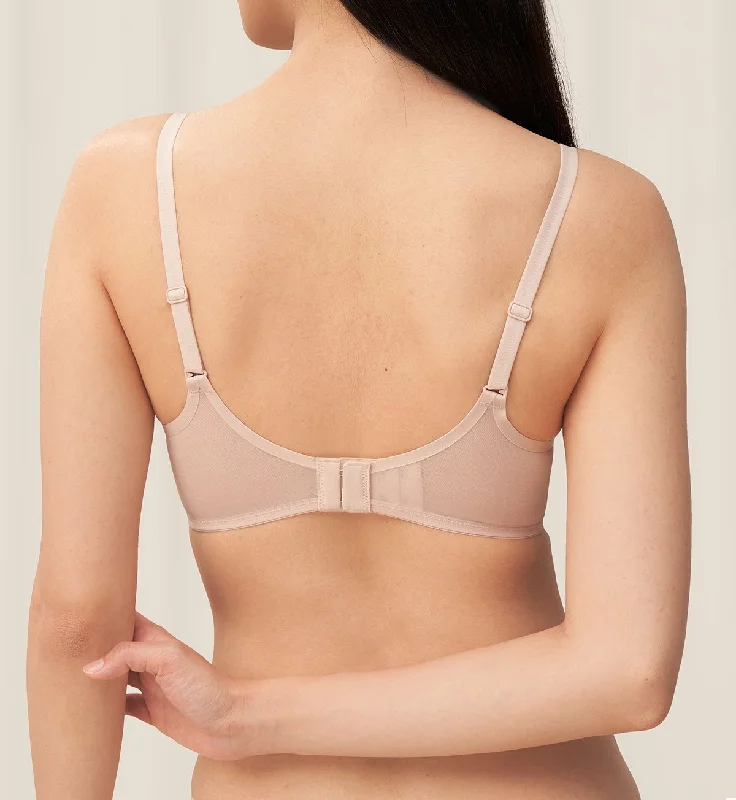 INVISIBLE INSIDE-OUT WIREFREE PLUNGE BRA