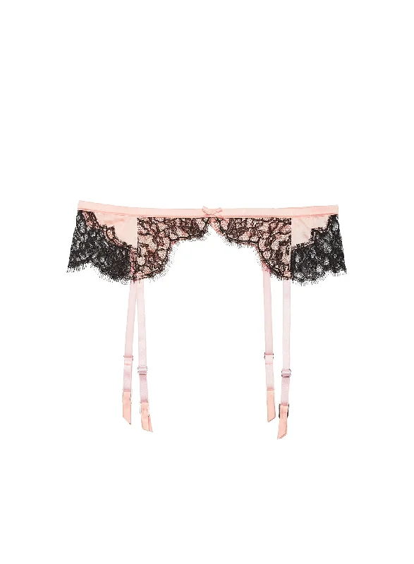 Iris Lace Garter Belt