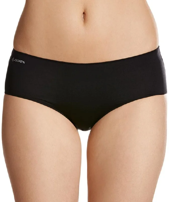 Jockey No Panty Line Promise Next Generation Microfibre Boyleg - Black