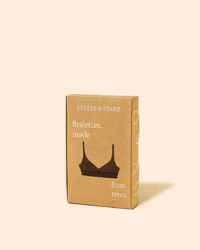 Lace Bralette - Cocoa