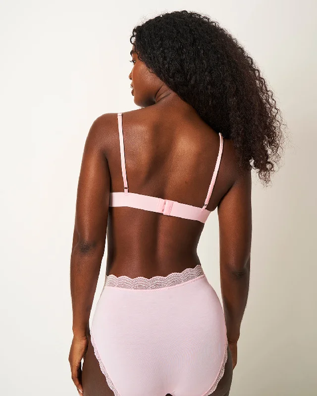 Lace Bralette - Pink-a-Boo