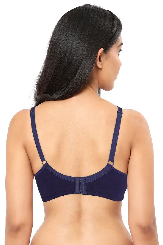 Lace Concealer Non-padded Non-wired Bra - Eclipse