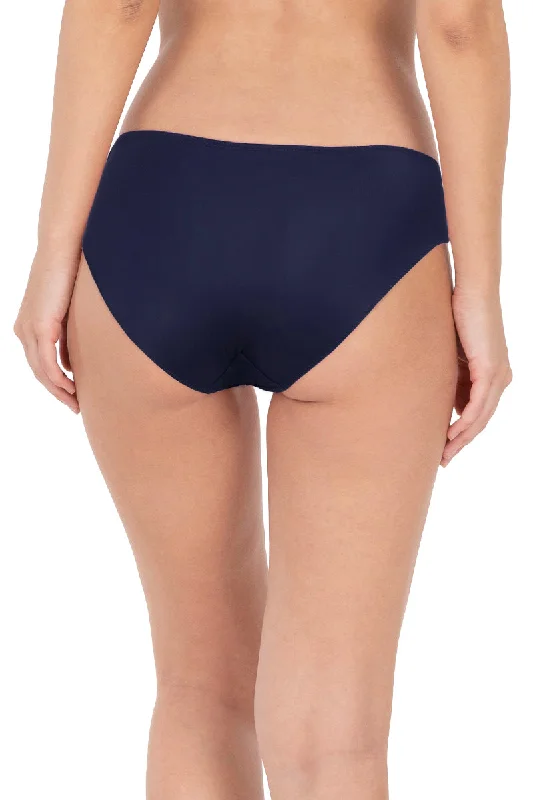 Lace Legacy Low Rise Bikini Panty - Midnight