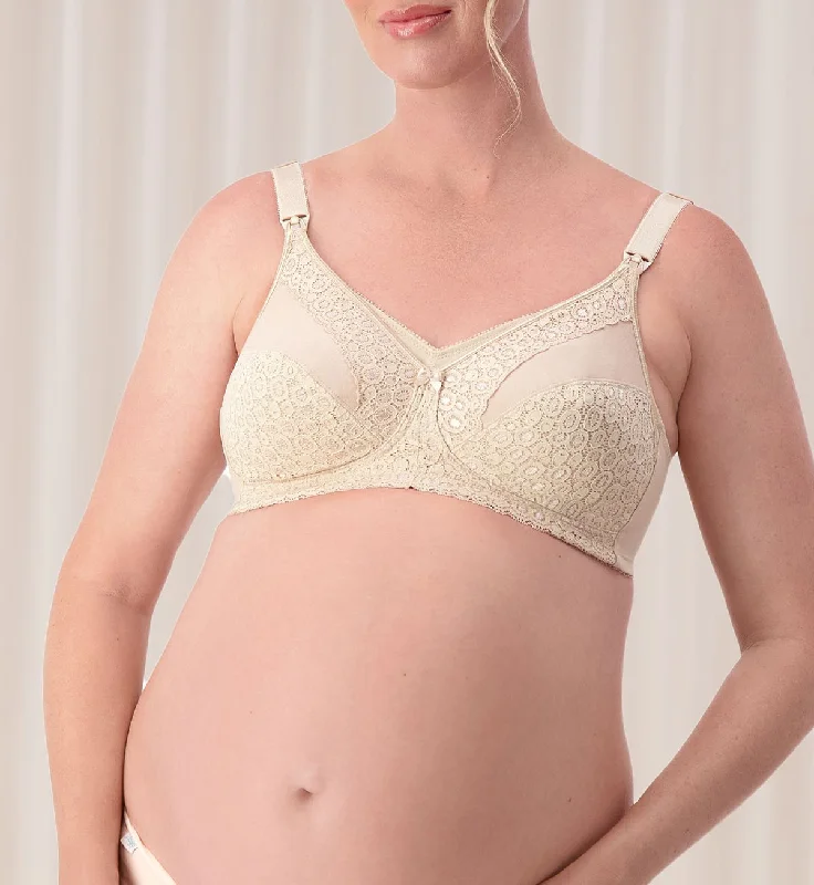 LACE MATERNITY WIREFREE BRA