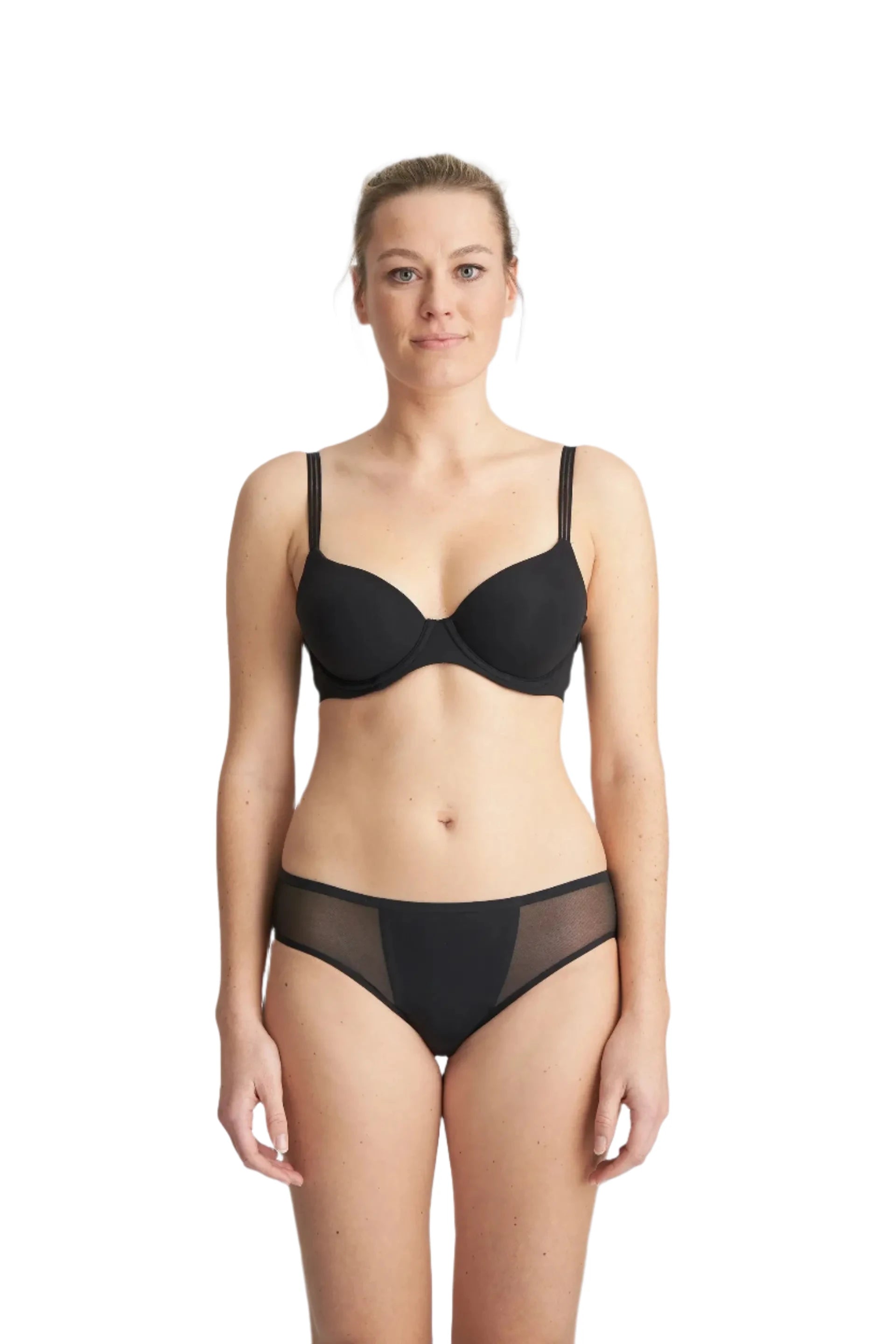 Louie Spacer Bra in Black