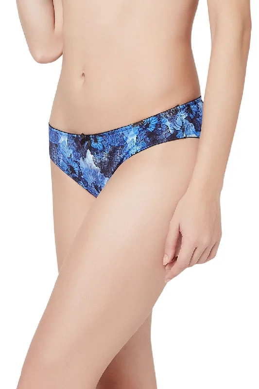 Low-Rise Bikini Panty - Insignia Blue Black