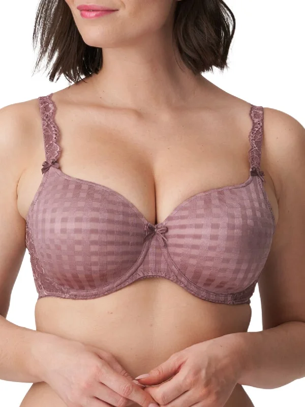 Madison Heartshape Bra - Satin Taupe