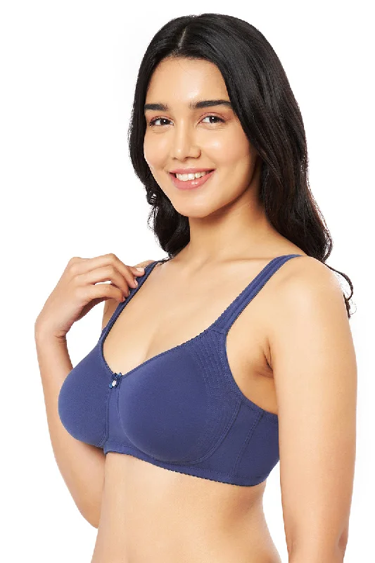 Magic Shaper Non-padded & Non-wired Bra  - Blue Opal