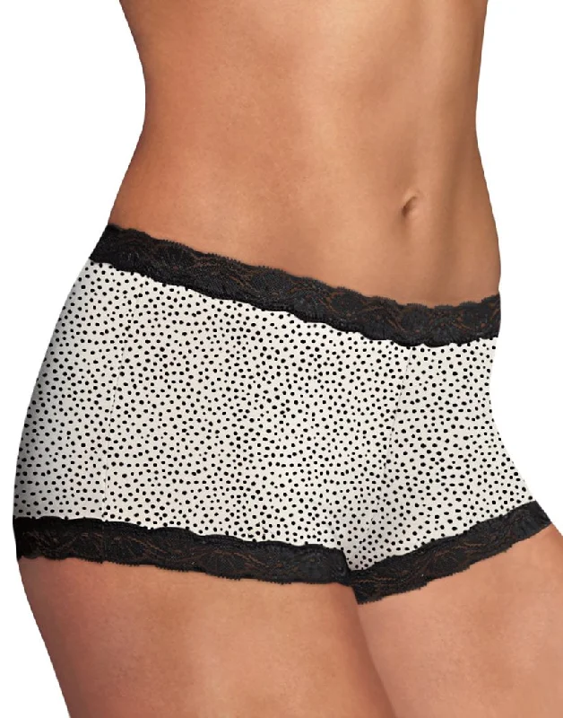 Maidenform Microfiber and Lace Boyshort 40760