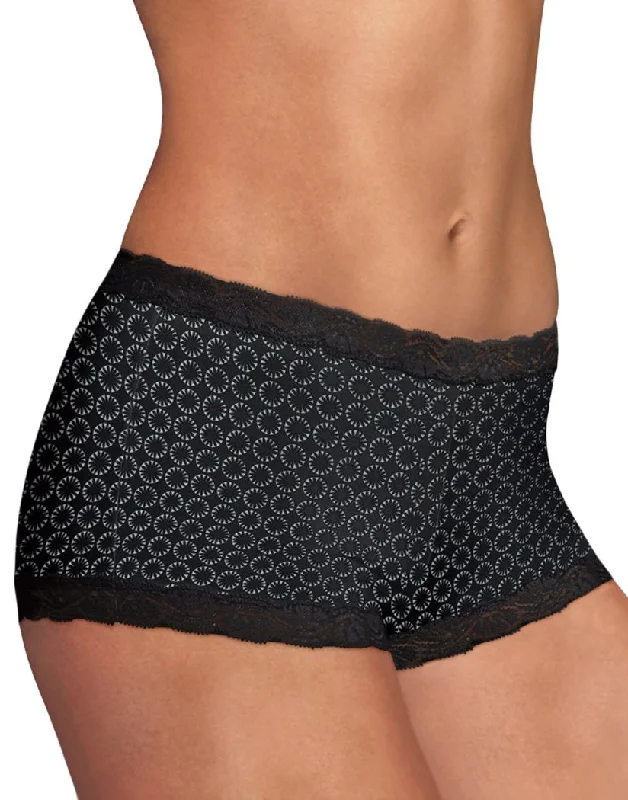 Maidenform Microfiber and Lace Boyshort 40760