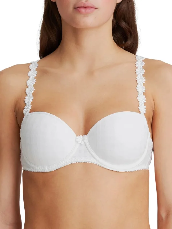 Avero Padded Balcony Bra - White