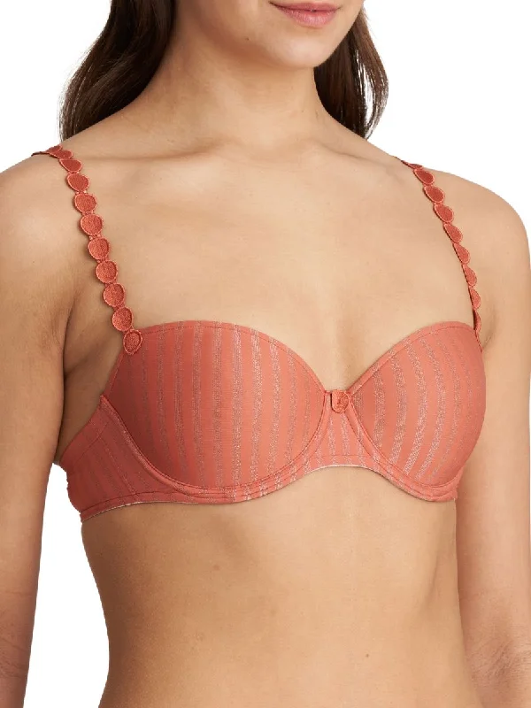 Tom Padded Balcony Bra - Salted Caramel