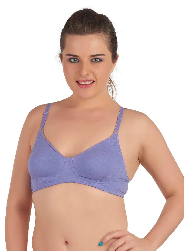 Medium Coverage Non Padded Non Wired Cotton Bra-CB-305