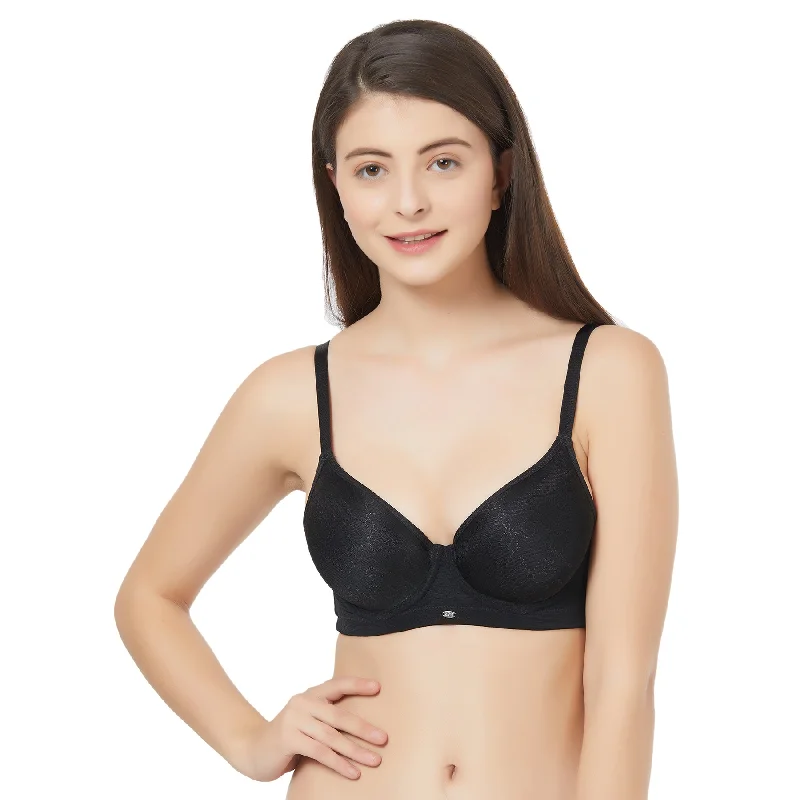 Medium coverage Padded Wired T-shirt bra-CB-127