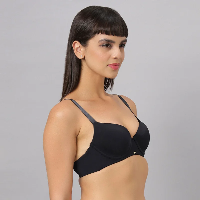 Medium Coverage Padded Wired T-shirt Bra-CB-135