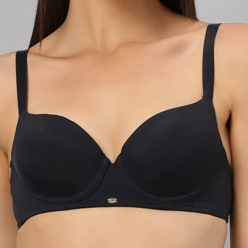 Medium Coverage Padded Wired T-shirt Bra-CB-135