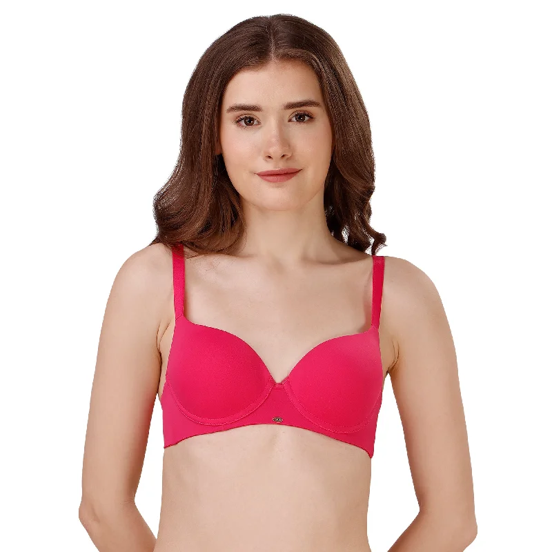 Medium Coverage Padded Wired T-shirt Bra-CB-135