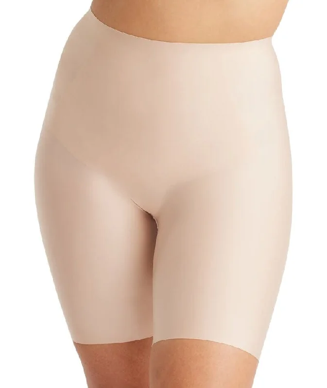 Nancy Ganz No VPL Waisted Thigh Shaper - Warm Taupe