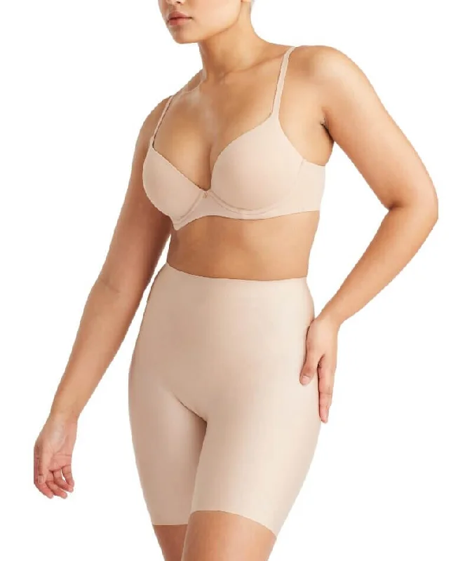 Nancy Ganz No VPL Waisted Thigh Shaper - Warm Taupe