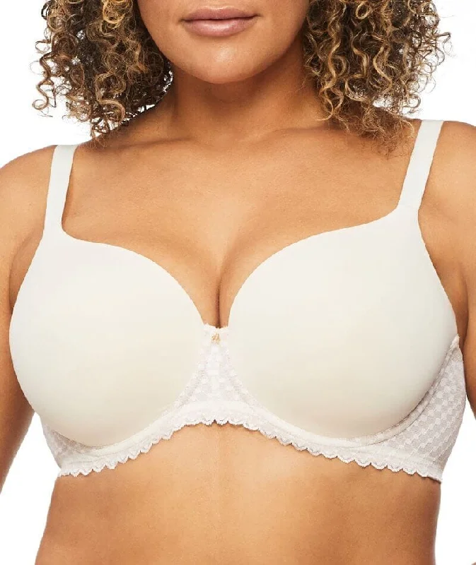 Nancy Ganz Revive Ava Lace Full Coverage Contour Bra - Pearl