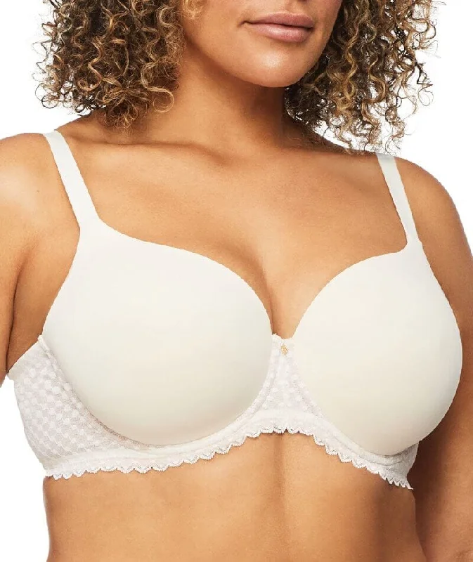 Nancy Ganz Revive Ava Lace Full Coverage Contour Bra - Pearl