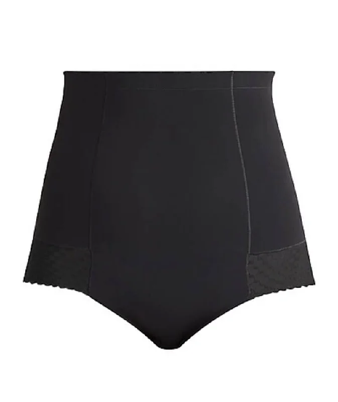 Nancy Ganz Revive Lace High Waisted Brief - Black