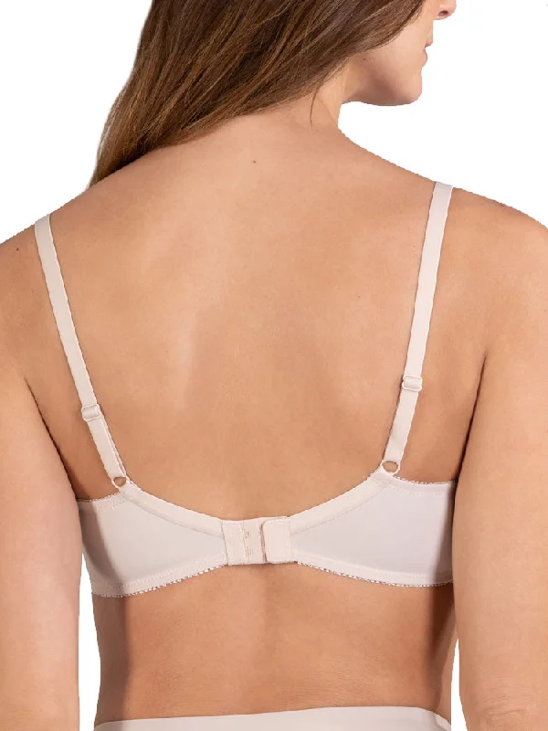 Moulded Soft Cup Bra - Light Beige