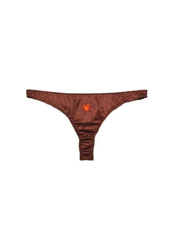 Negroni Embroidered Luxe Thong