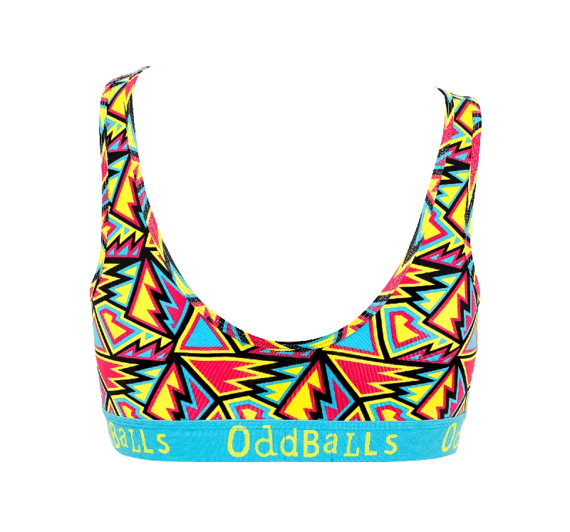 Neon Bolts - Ladies Bralette