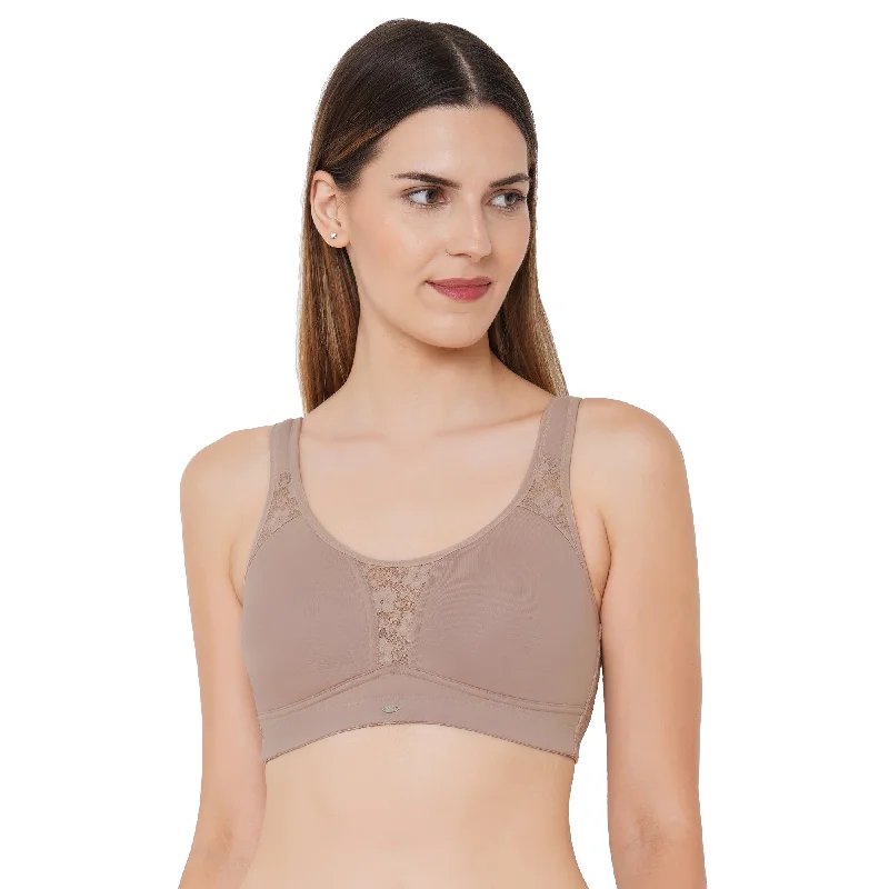 Non Padded Non Wired Full Coverage Minimizer T-shirt Bra CB-336