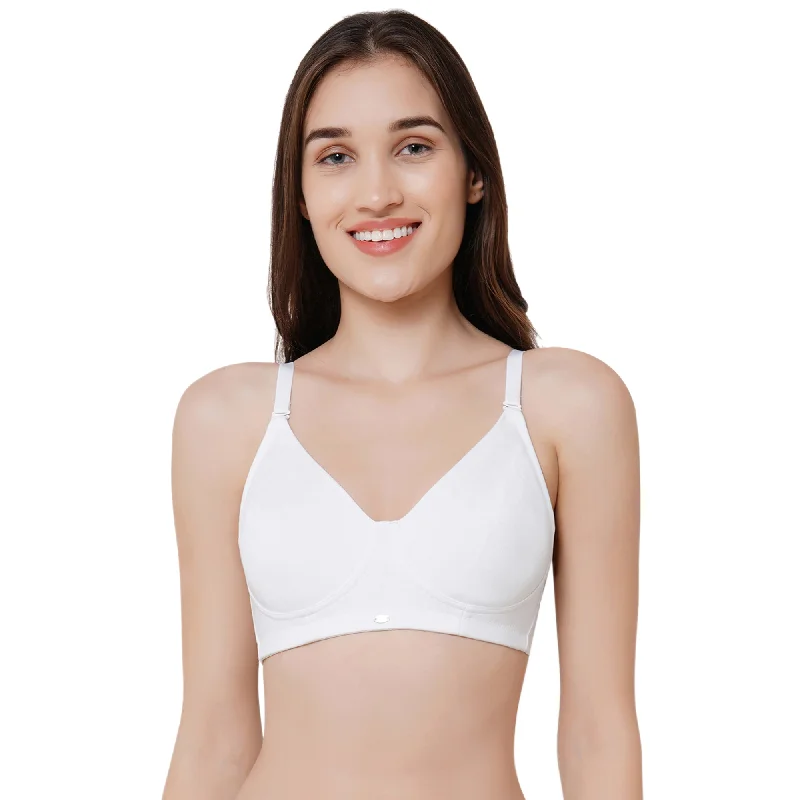 Non Padded Non Wired Full Coverage T-shirt Bra-CB-337