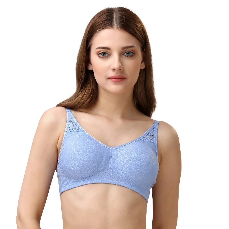 Non Padded Non Wired Medium Coverage Lace Bra FB-708