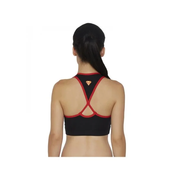 Non Padded Non Wired Organic Cotton Spandex Sports Bra SM-2