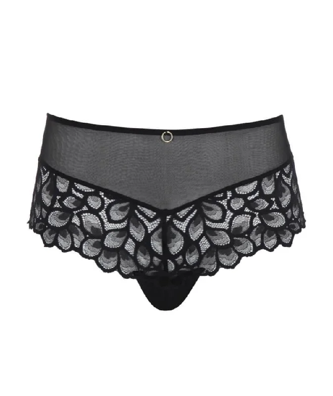 Panache Allure Deep Brief - Black / Latte