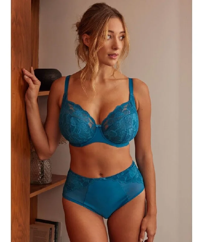 Panache Rocha Deep Brief - Peacock Blue