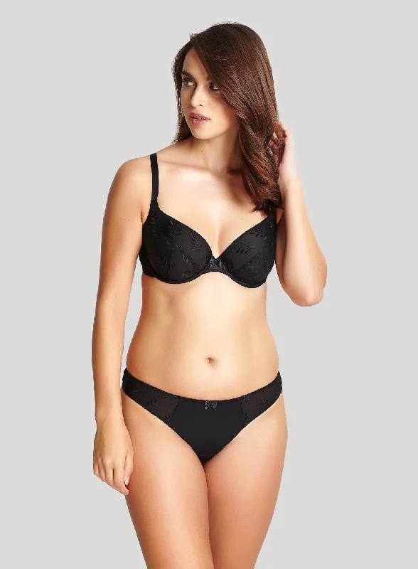 Panache: Tango II Thong New Black