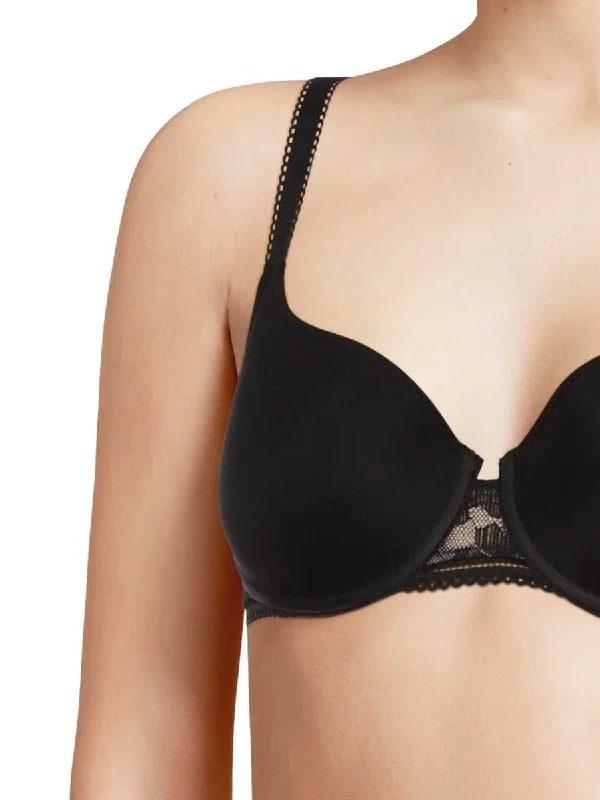 Marta Covering T-Shirt Bra - Black