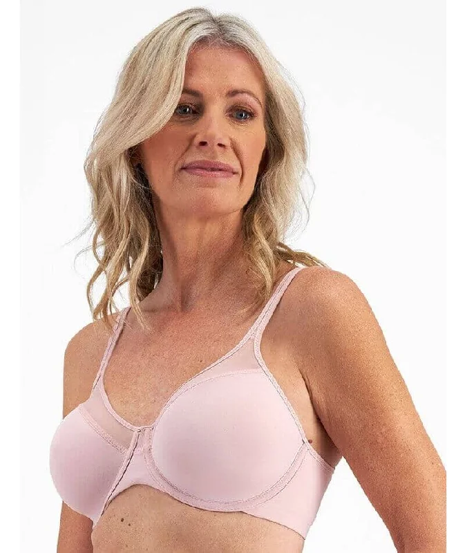 Playtex Ultralight Illusion Neckline Underwire Bra - Barely Pink