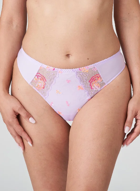 PrimaDonna: Palace Garden Thong Pastel Lavender