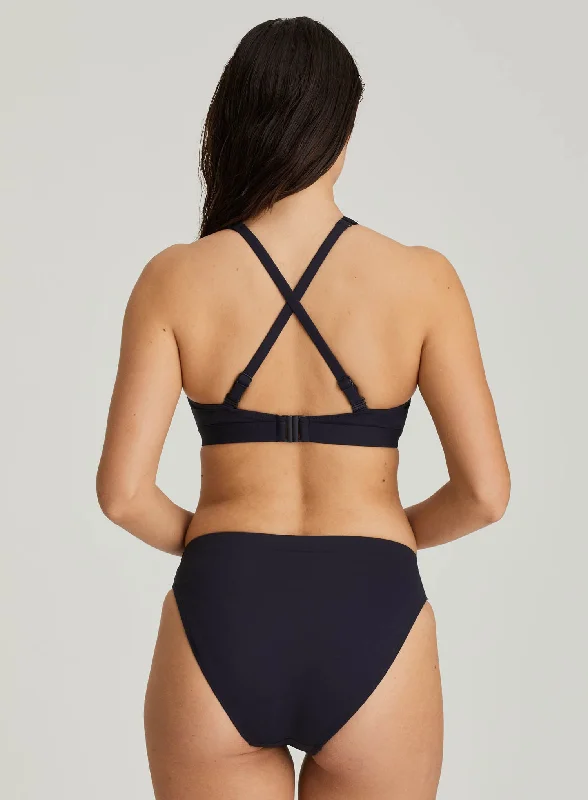 Prima Donna Swimwear: Holiday Bikini Top With Removable Pads Midnight Blue