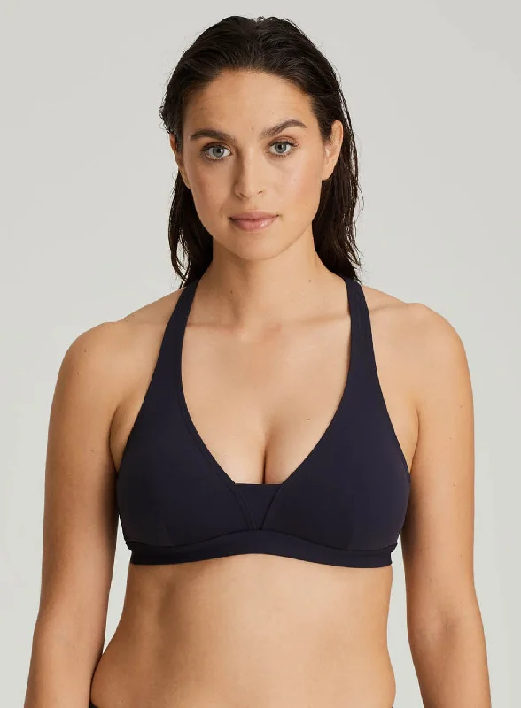 Prima Donna Swimwear: Holiday Bikini Top With Removable Pads Midnight Blue