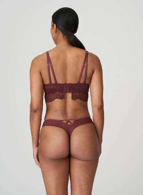 PrimaDonna Twist: First Night Thong Merlot