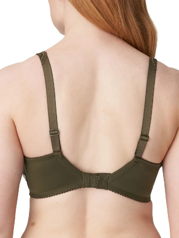 Madison Heartshape Bra - Olive Green