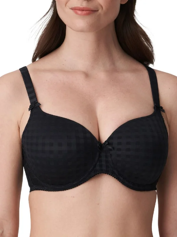 Madison Heartshape Bra - Black