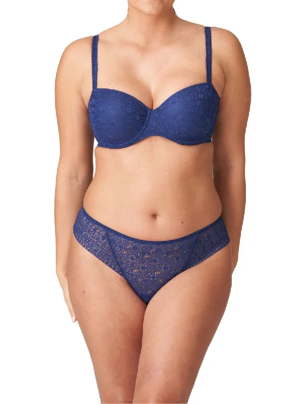 Epirus Padded Balcony Bra - Royal