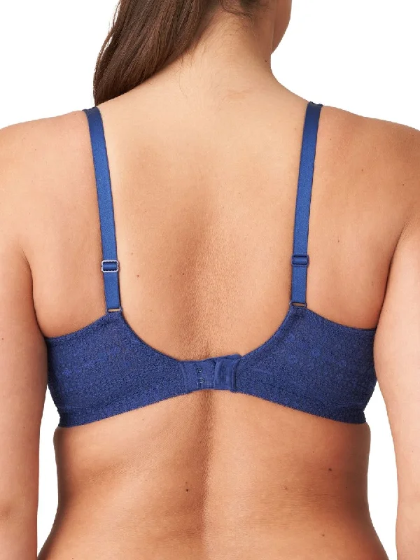 Epirus Padded Balcony Bra - Royal